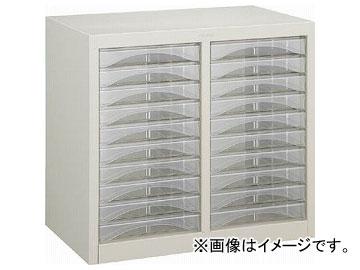 トラスコ中山/TRUSCO レターケース A4型・2列タイプ 浅型10個×2列 A4S210(5046599) JAN：4989999000375