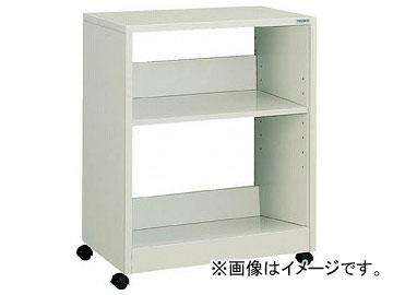 トラスコ中山/TRUSCO 収納ケース キャスター付傾斜棚2段型 702×432×844 BF700C(5046548) JAN：4989999770834