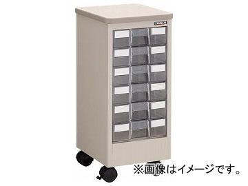 トラスコ中山/TRUSCO デスクサイドワゴン 天板付 引出付き(1列5段) DSAW16(5072654) JAN：4989999771985