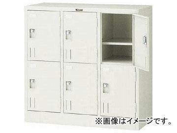 トラスコ中山/TRUSCO 多人数ロッカー6人用 900×415×H880 南京錠式 SHG6B(5208891) JAN：4989999762648