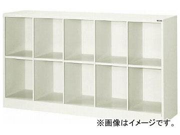 トラスコ中山/TRUSCO スクールロッカー 10人用 1570×400×H880 KH10NG(5209056) JAN：4989999764031