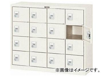トラスコ中山/TRUSCO シューズケース 16人用 1050×380×H880 手ぶらキー SC16WK(5209013) JAN：4989999764352