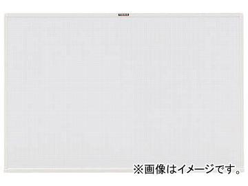トラスコ中山/TRUSCO スチール製ホワイトボード 白暗線 白 600×900 WGH122SA W(2884917) JAN：4989999774559