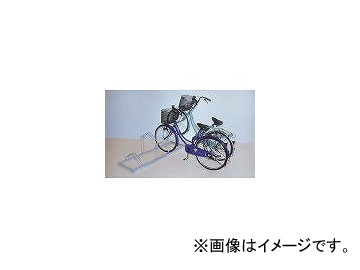 ダイケン/DAIKEN 平置き自転車ラック前輪差込式サイクルスタンド 両面12台収容 CSMW12