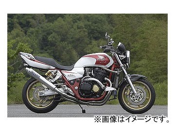 2輪 OVER マフラー SESMIC-3 ステンアルミ 02-07-00 ホンダ CB1300SF 〜2002年 JAN：4539770007392