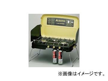 2輪 ソト ST-532 3バーナー P040-7311 550×340×550mmの通販は