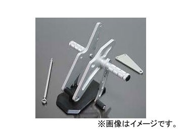 2輪 スパイス バックステップ 0102BS1H104B シルバー ホンダ VTR1000SP-1/2の通販は