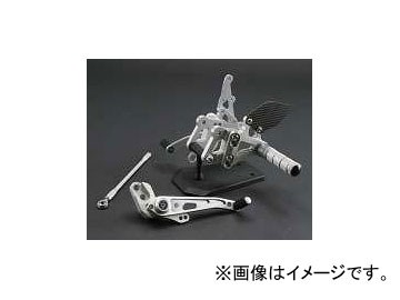 2輪 スパイス バックステップ 0102BS1S112B シルバー スズキ GSXR1000 2009年