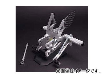 2輪 スパイス バックステップ 0102BS1K108A シルバー カワサキ
