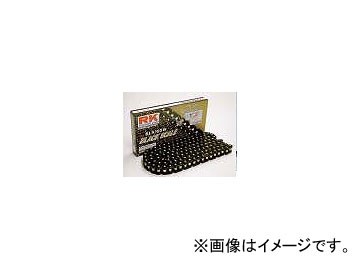 2輪 RKチェーン モーターサイクルチェーン シールタイプ Uリング 140L BL420MRU 140L ブラックメッキの通販は