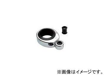 2輪 モーションプロ クロームケーブルクランプ シングル P013-4815 適合径：φ1-1/4〜1-1/2インチ