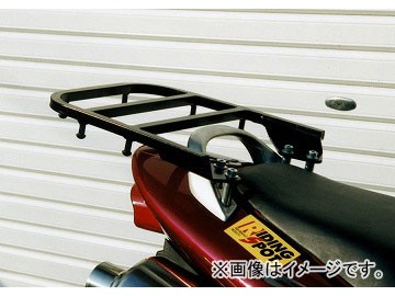 2輪 ライディングスポット リアキャリア 品番:P003-9973 ブラック ホンダ ホーネット600 PC34-PC36 〜2007年 JAN:4520616785970の通販は