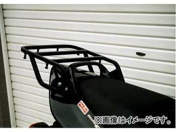 2輪 ライディングスポット リアキャリア 品番：P002-6304 ブラック