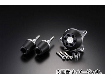 2輪 アグラス リアスライダー 3点セット ジェネレータ 品番：P040-4821 ブラック ヤマハ FZ1 RN21N JAN：4548664071890の通販は