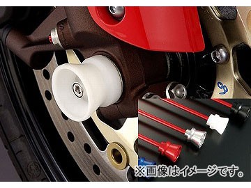 2輪 アグラス フロントアクスルプロテクター ファンネル 品番：P017-4654 シルバー ホンダ CBR954RR JAN：4547424965516の通販は