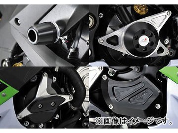 2輪 アグラス リアスライダー 5点セット A 品番：P043-9132 ホワイト カワサキ ZX-10R 2010年 JAN：4548664255566