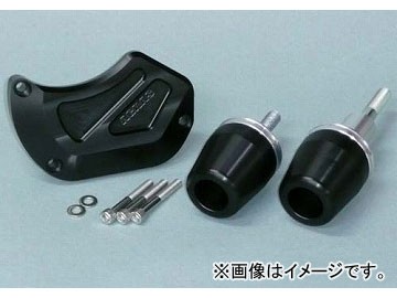 2輪 アグラス リアスライダー 3点セット ジェネB 品番：P035-2201 ブラック カワサキ ZX-10R 2008年〜2009年 JAN：4547567807940