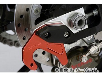 2輪 アグラス チェーンADJスライダー プレート付 品番：P051-7637 ブラック/レッド ホンダ CBR1000RR 2012年 JAN：4548664798865