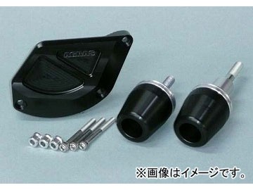 2輪 アグラス リアスライダー 3点セット スタータB 品番：P052-3138 ブラック カワサキ ZX-10R 2008年〜2009年 JAN：4548664833351