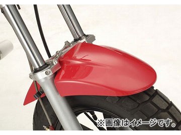 2輪 アグラス フロントフェンダー スタビ付 FRP 品番：P014-8876 ホワイト ホンダ エイプ100 Type-D JAN：4547424656223 16,752円