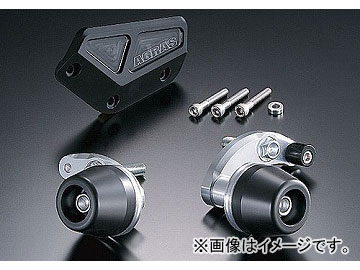 2輪 アグラス リアスライダー 3点セット 右 品番：P052-3143 ホワイト