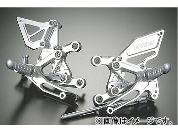 2輪 アグラス バックステップ ストリート6ポジション 品番：P010