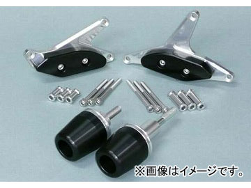 2輪 アグラス リアスライダー 4点セット A 品番：P052-3190 ホワイト カワサキ ZX-10R 2008年〜2009年 JAN：4548664830312の通販は