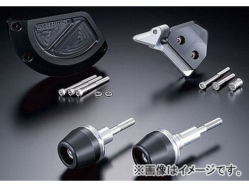 2輪 アグラス リアスライダー 4点セット ジェネB 品番：P052-3248 ホワイト スズキ GSX-R1000 2005年〜2006年 JAN：4548664830893の通販は