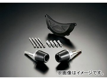 2輪 アグラス リアスライダー 3点セット ジェネB 品番：P028-0987 ホワイト ホンダ CBR600RR 2007年〜2008年 JAN：4547567441830