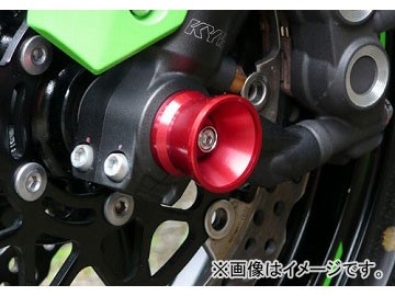 2輪 アグラス フロントアクスルプロテクター ファンネル 品番：P035-8668 ホワイト カワサキ ZX-10R 2008年〜2011年 JAN：4547567851271の通販は