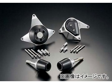 2輪 アグラス リアスライダー 4点セット A 品番：P040-4813 ブラック