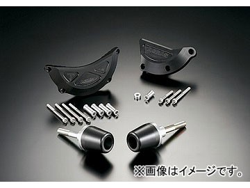 2輪 アグラス リアスライダー 4点セット B 品番：P052-3202 ホワイト ホンダ CBR600RR 2007年〜2008年 JAN：4548664830435の通販は外装