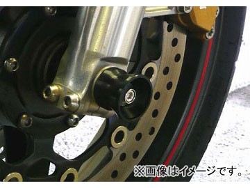 2輪 アグラス フロントアクスルプロテクター ファンネル 品番：P043-6960 ホワイト ホンダ CB1300SB SC54 〜2009年 JAN：4548664239146の通販は