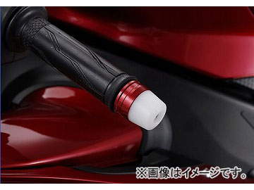 2輪 アグラス バーエンド/2ピース 品番：P035-6322 レッド/ホワイト ヤマハ YZF-R6 2006年〜2009年 JAN：4547567843887の通販は