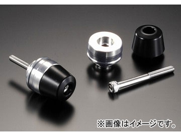 2輪 アグラス バーエンド/2ピース 品番：P040-9447 シルバー/ブラック ホンダ CBR1000RR 2008年〜2010年 JAN：4548664104697の通販は 6,655円