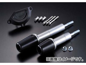 2輪 アグラス リアスライダー 3点セット 右 品番：P040-7582 ブラック