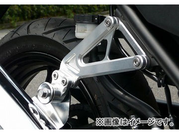 2輪 アグラス マフラーステー アルミ削出 品番：P039-2894 シルバー カワサキ ニンジャ250R JAN：4548664003150の通販は