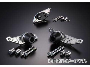 2輪 アグラス リアスライダー 3点セット スタータ 品番：P040-4838 ブラック スズキ ビーキング JAN：4548664072248の通販は