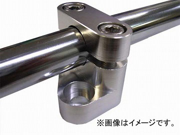 2輪 アルキャンハンズ ハンドルクランプ 品番：F00023A シルバー ホンダ モンキー Z50J JAN：4560182286952