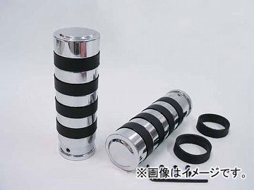 2輪 アルキャンハンズ アルミグリップ for 25.4φ用 品番：G40006A JAN：4560182284040の通販は