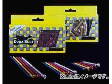 2輪 デュラボルト エンジンカバーボルト 品番：P031-8023 レッド ドゥカティ 851ストラーダ/スポーツ JAN：4542880026962の通販は