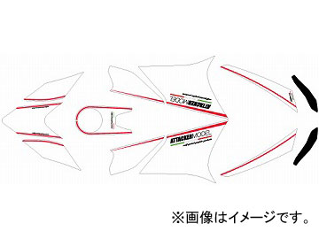 2輪 MDF アタッカー コンプリート 品番：P060-1755 ホワイト ドゥカティ 899 パニガーレ JAN：4580394164374の通販は