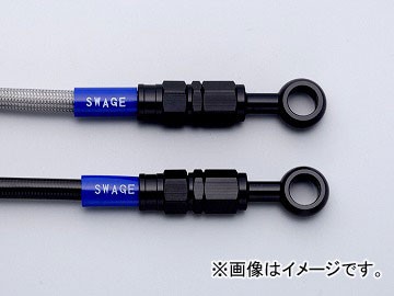 2輪 スウェッジライン Fホース ダイレクト ブラック 品番：BAFB721D カワサキ ZX-10R 2006年〜2007年 JAN：4548664310616の通販は