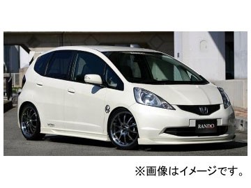 新品品質保証乱人 フィット GE6/7 リアハーフスポイラー 未塗装 RANDO RANDO Style 乱人スタイル エアロパーツ