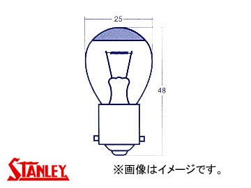 スタンレー/STANLEY バックランプ・コーナリングランプ・ウインカーランプ用電球（シングル球） 12V 35W ブルートップ A4580W 入数：10個の通販は