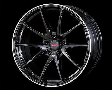 レイズ/RAYS VOLK Racing G25 ホイール フォーミュラシルバー/ブラッククリアー/リムエッジDC(CB) 19インチ×8.5J＋35 5H114 国産車 入数：1台分(4本)