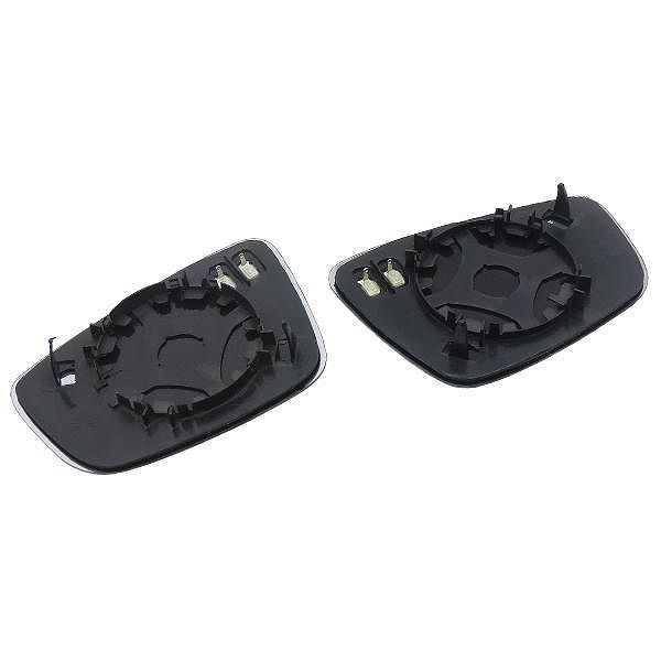 R.A.C ワイドビュー ブルー ドアミラー レンズ 純正交換タイプ フォルクスワーゲン トゥーラン 5T 2016年〜 アウディ Q7 4M 2016年〜 R.A.C ワイドビュー ブルー ドアミラー