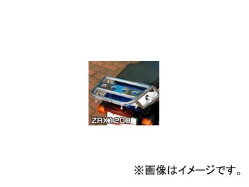 2輪 ラフ＆ロード RALLY591 スーパーライトキャリア アルミバフ仕上げ RY591K01 カワサキ ZRX1100/II