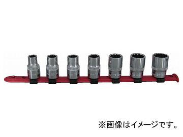 Seednew/シードニュー 12.7ソケットレンチ12角セット7ケ組 S-BM47-2 クロームメッキ