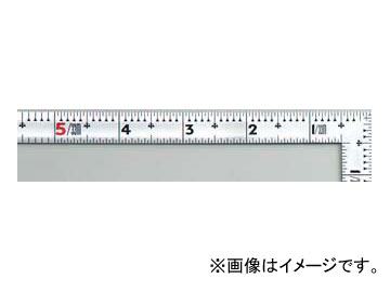 シンワ測定 曲尺同厚 シルバー 1尺/30cm 併用目盛 名作 10649 JAN：4960910106499